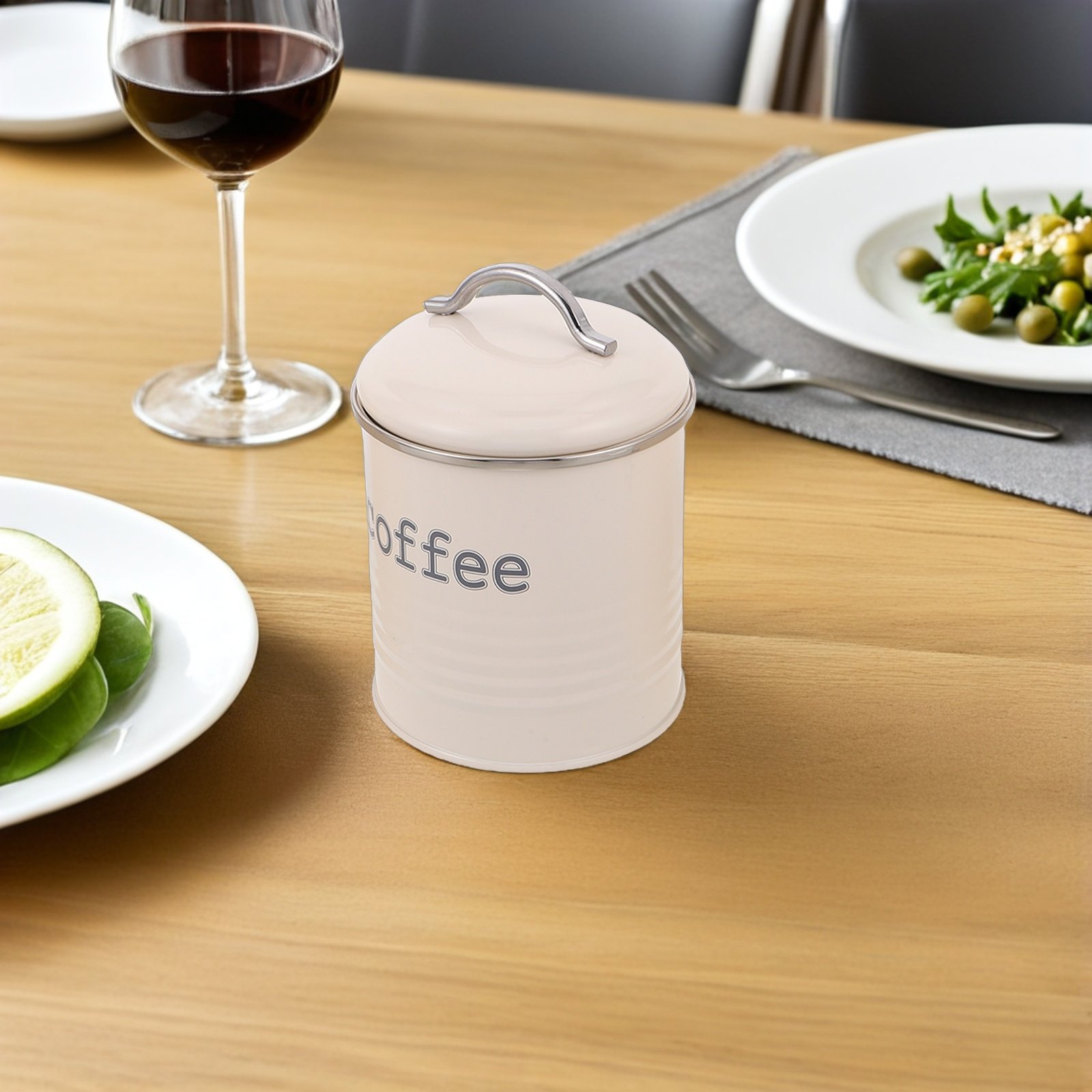 3Pcs Sealed Coffee Bean Contai - Tea Coffee Sugar Container 评论和价格