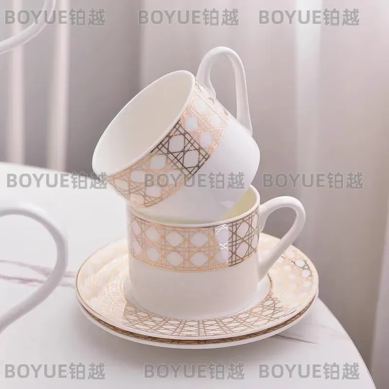 Luxury Bone China Coffee Cup S - Coffee Tea Gift 评论和价格